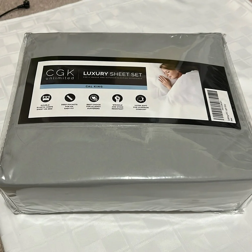 CGK Unlimited Luxury Sheet Set.